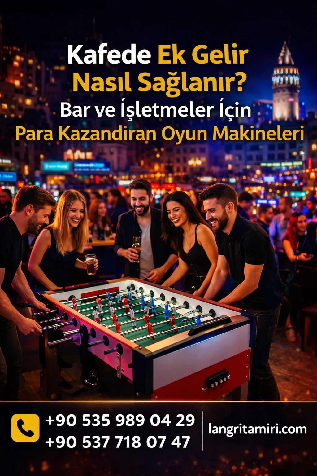 Kafede Ek Gelir Nasıl Sağlanır? | Bar ve İşletmeler İçin Para Kazandıran Oyun Makineleri