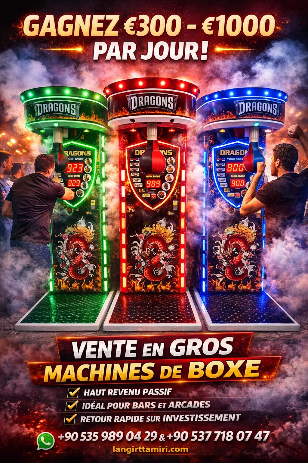 Wholesale Boxing Machines with Smoke Effect | High Profit Arcade Investment