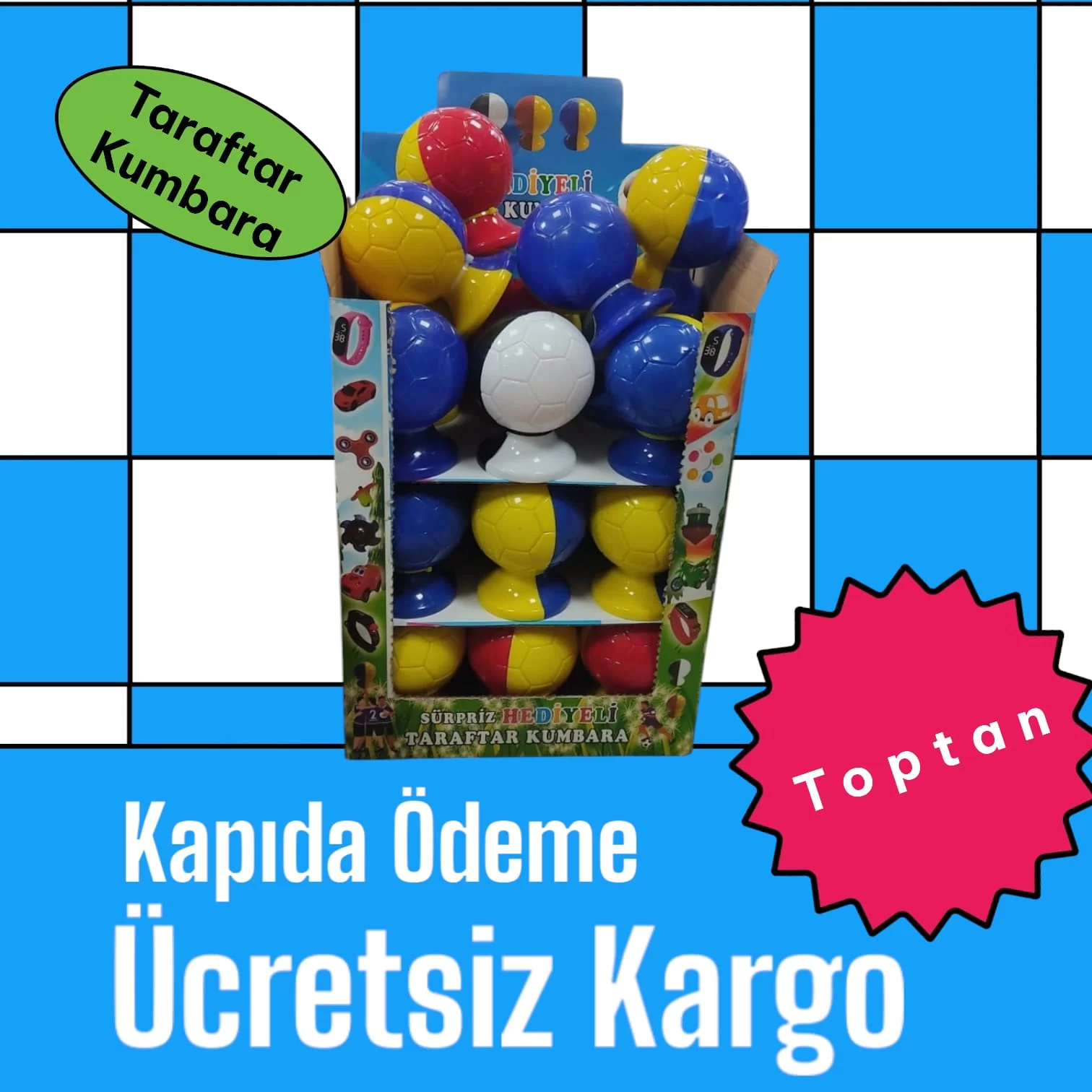 Türkiye Toptan Satış Siteleri ToptanTR - Hediyeli Taraftar Kumbara Üretimi