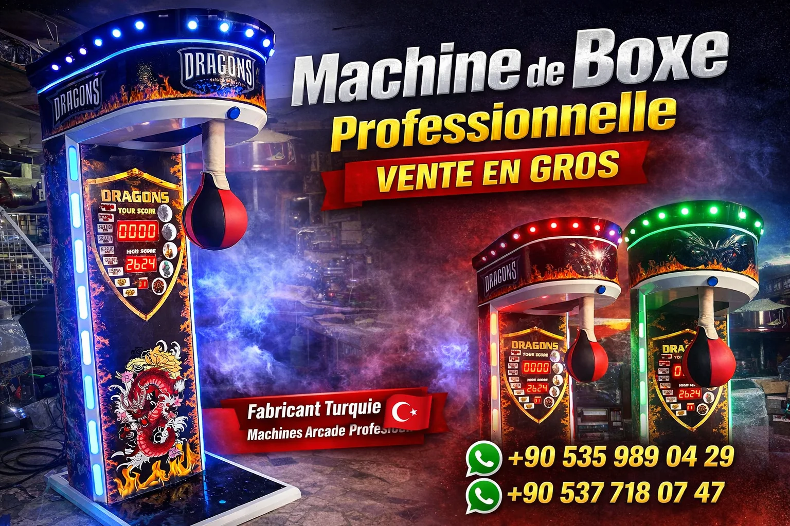 Boxing Machines for Businesses | High-Profit Arcade Machines for Bars, Hotels & Entertainment Venues