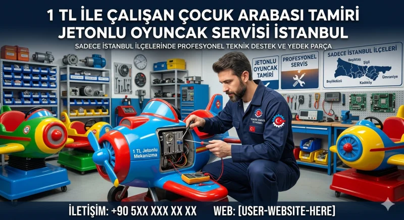 ​​​​​​​Çocuk Arabası Çalışmıyor? | Jetonlu Oyuncak Tamiri & Oyuncak Makinesi Servis İstanbul