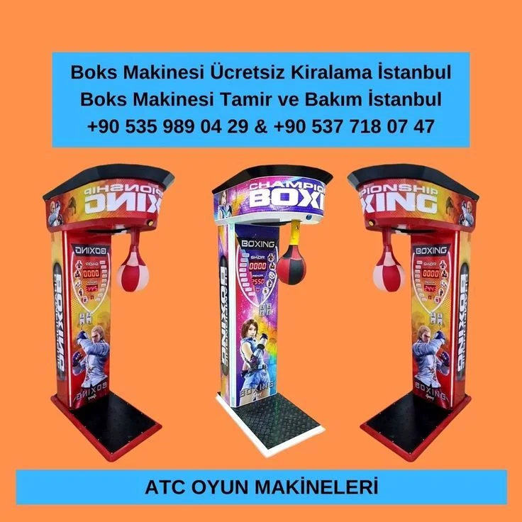 Buy Turkish Boxing Machines – Punch & Arcade Deals