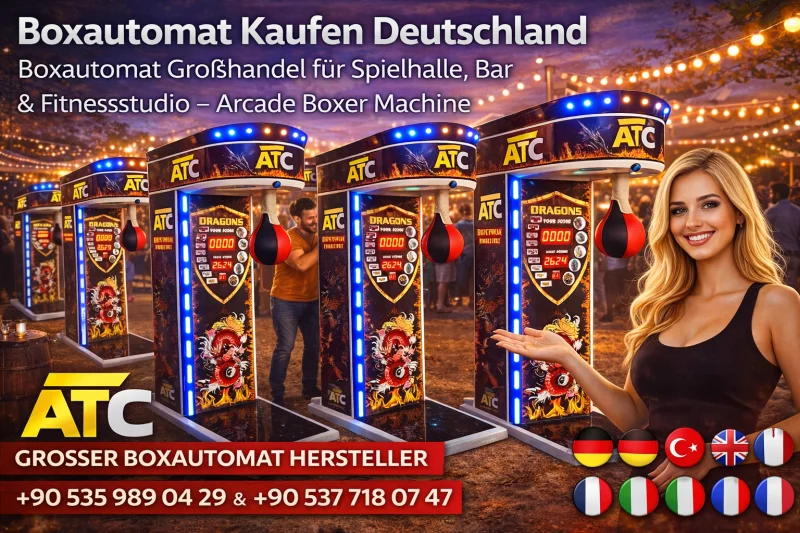 Boxautomat Kaufen Deutschland | Arcade Boxautomat & Boxmaschine für Spielhalle Betreiber