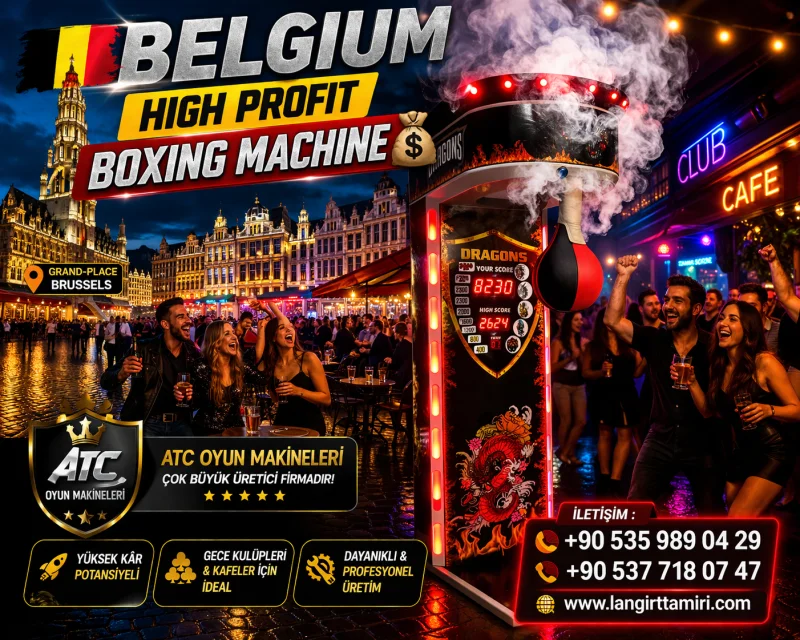 Belgium Nightclub & Café Business Solution | Smoke Effect Boxing Machine That Attracts Customers