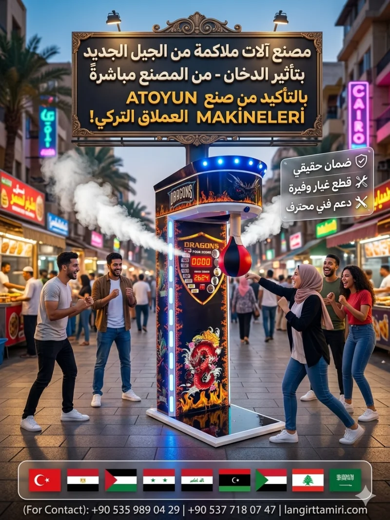 Are you looking for a high profit arcade machine in Egypt that generates real income daily?