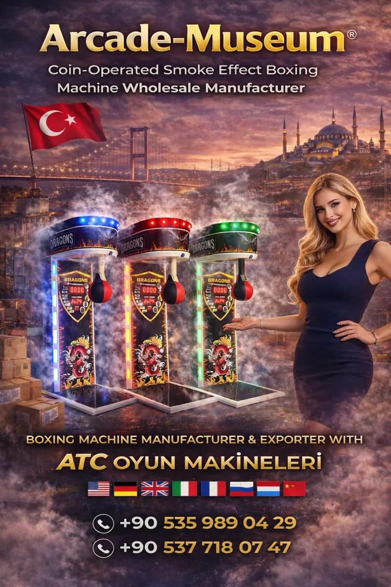 Smoke Effect Boxing Machine Supplier | Balkan Countries Arcade Boxing Machine