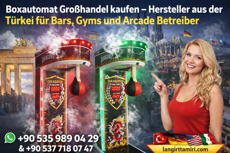 Boxautomat Großhandel Europa, USA und Naher Osten – Arcade Maschinen Export