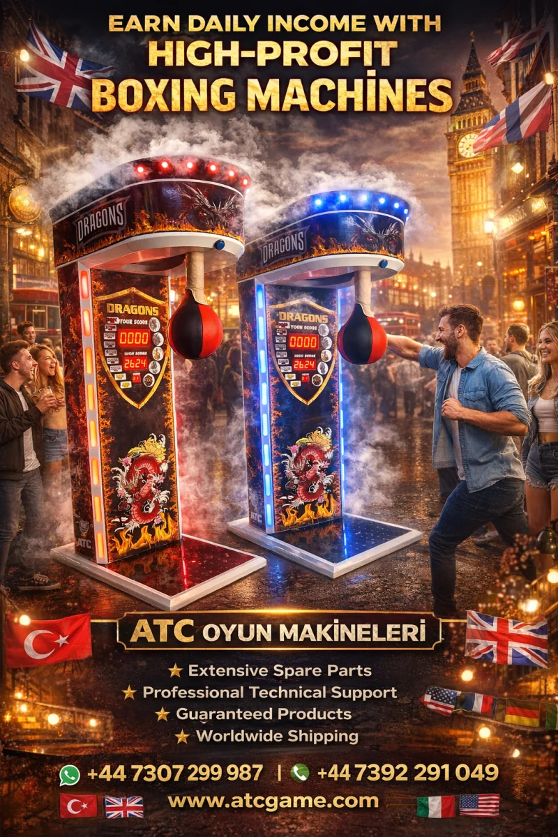 Kazakistan Boks Makinesi Satışı | Almatı & Astana Toptan Duman Efektli Boks Makineleri