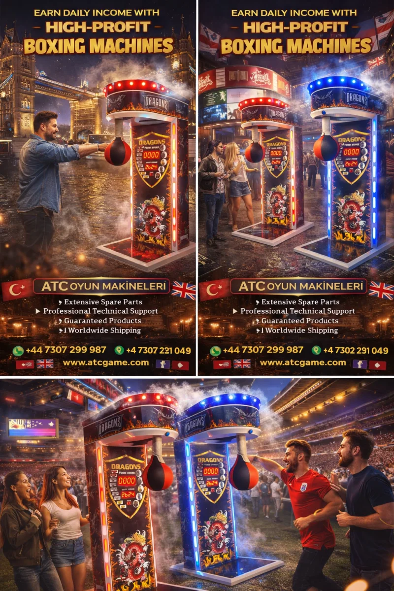 Boxing Machine for Sale Europe | Earn Daily Income with High-Profit Arcade Machines UK, Germany, France & More