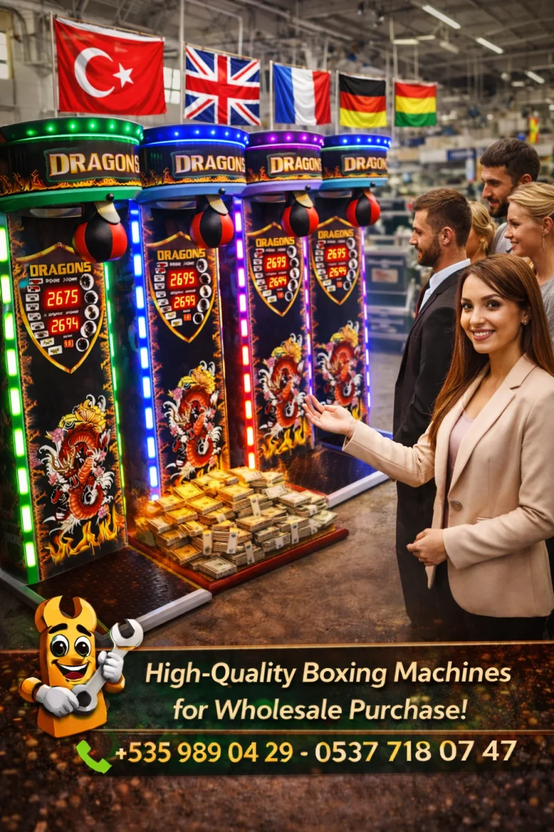 Smoke Effect Boxing Machine Supplier | Balkan Countries Arcade Boxing Machine