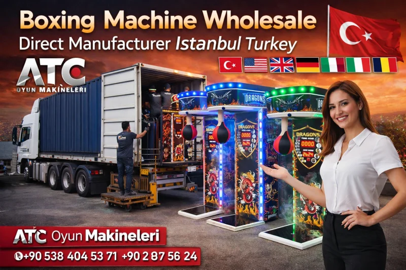 Smoke Effect Boxing Machine Supplier | Balkan Countries Arcade Boxing Machine