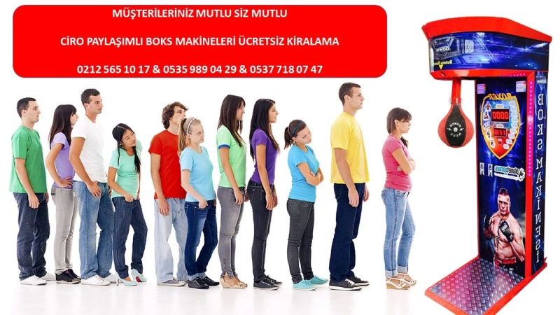 İSTANBUL BOKS MAKİNESİ KİRALAMA | GÜNLÜK & SAATLİK