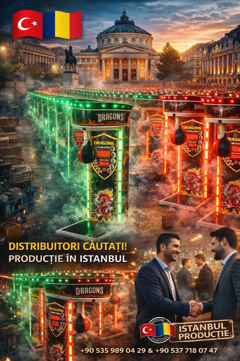 Yumruk Atma Testi Sokak Eğlence Elektronik Boks Yumruk Makinesi Müzikli Boks Oyun Makinesi Atari Boks Makinesi