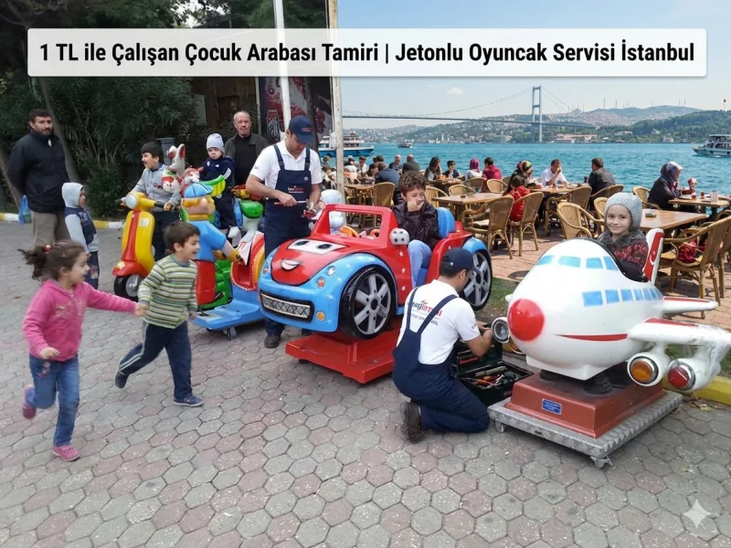 ​​​​​​​Çocuk Arabası Çalışmıyor? | Jetonlu Oyuncak Tamiri & Oyuncak Makinesi Servis İstanbul
