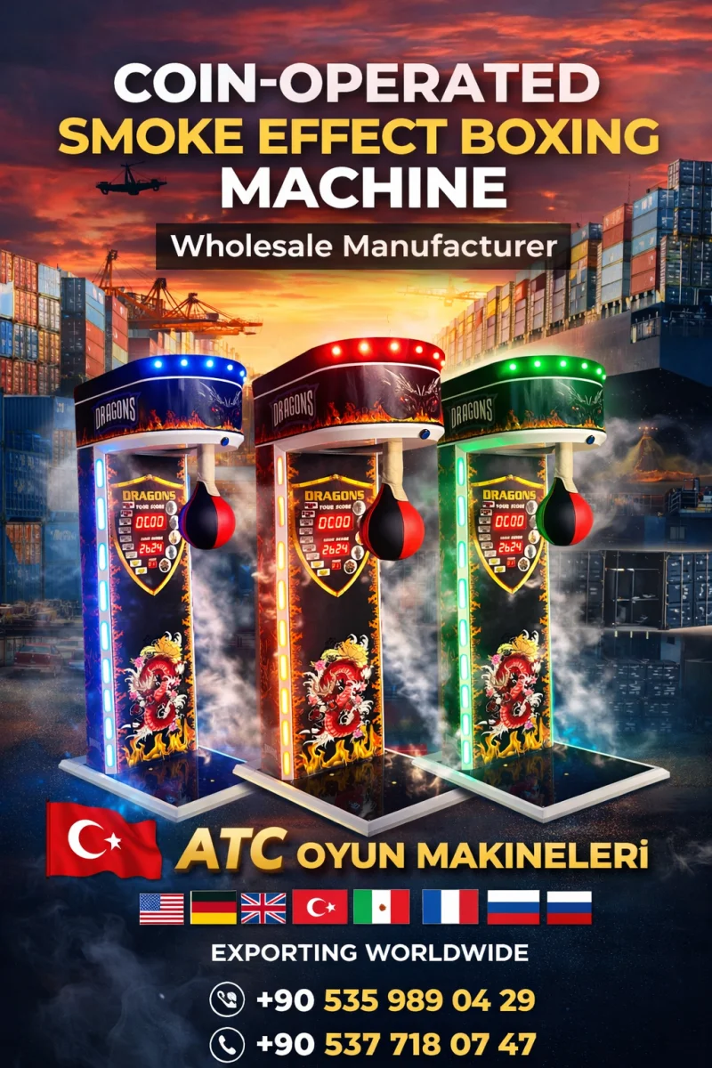 OEM Commercial Boxing Machine Manufacturer in Turkey | Coin Operated Arcade Punching Machine | Factory Direct Wholesale