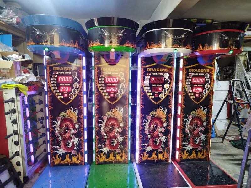 MikesArcade Coin-Operated Smoke Effect Boxing Machine Wholesale Manufacturer MikesArcade