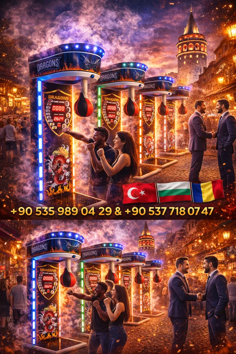 Türkiye'de Duman Efektli Boks Oyun Makinelerinin Toptan Üreticisi