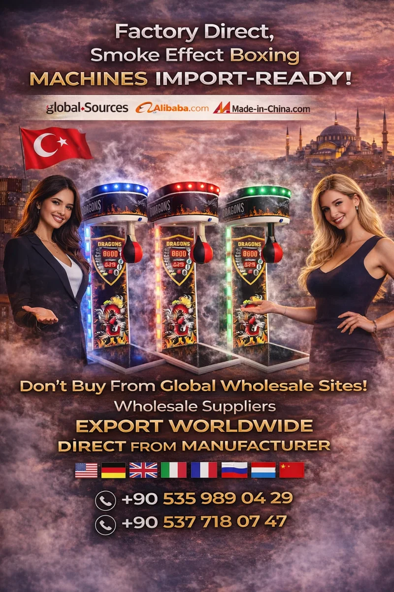 Duman Efektli Boks Makinesi | Avrupa’ya Satış (Belgium Brussels Antwerp Ghent)