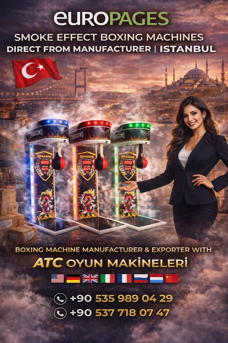 Duman Efektli Boks Makinesi | Avrupa’ya Satış (Belgium Brussels Antwerp Ghent)