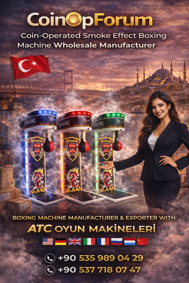 CoinOpForum Coin-Operated Smoke Effect Boxing Machine Wholesale Manufacturer CoinOpForum