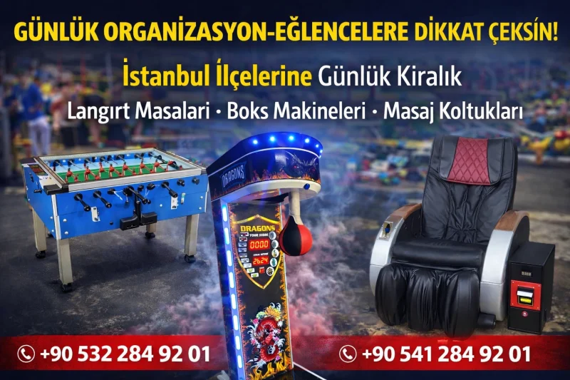 Günlük Langırt Kiralama İstanbul | Organizasyon, Festival, Şirket Etkinliği ve Açılışlara Özel Hizmet