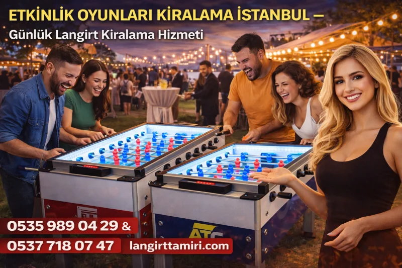 Etkinlik Oyunları Kiralama İstanbul – Günlük Langırt Kiralama Hizmeti
