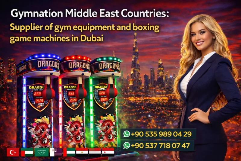 Gymnation Middle East Countries: Supplier of gym equipment and boxing game machines in Dubai