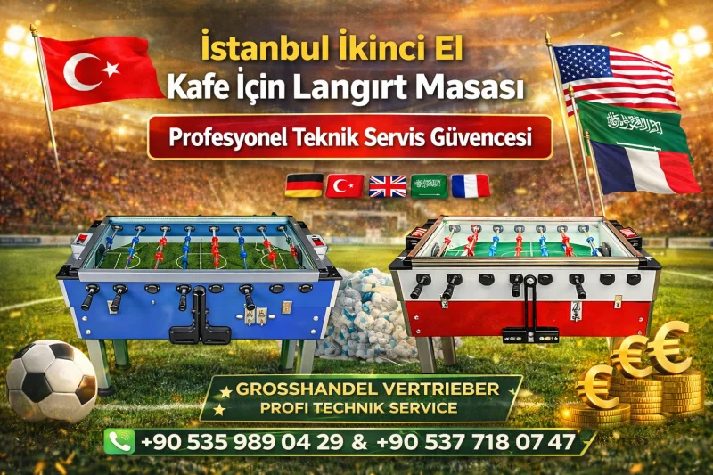Profesyonel Langırt Masası Satışı – Kafe, Bar ve Oyun Salonları İçin