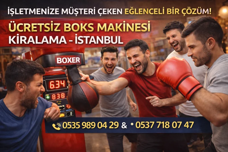 Boks Makinesi Üreticisi – Toptan Satış Sofya