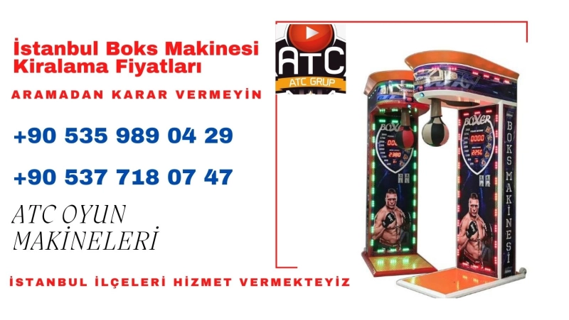ESENYURT İŞLETMELERİNE BOKS MAKİNESİ ÜCRETSİZ KİRALAMA | CİRO PAYLAŞIMLI
