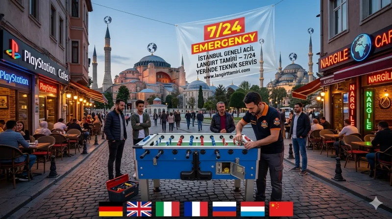 Oyun Makineleri Tamiri İstanbul | Profesyonel Teknik Servis & Yedek Parça