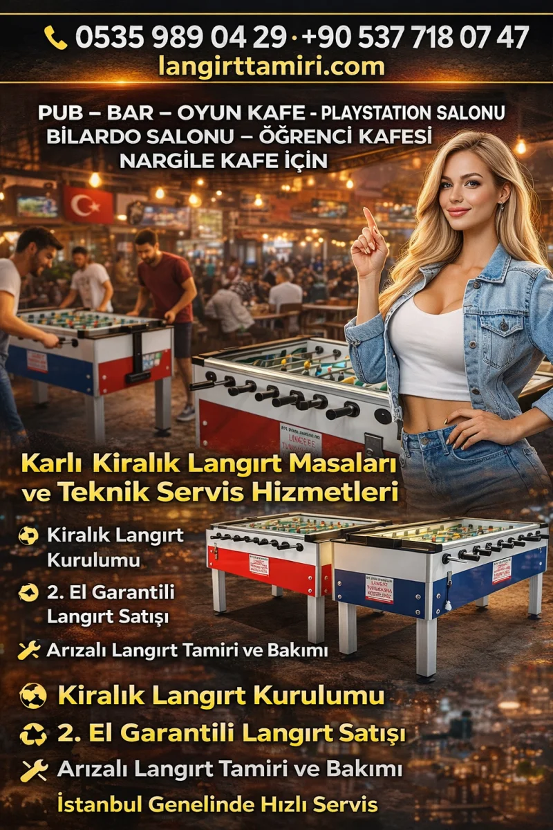 İstanbul Langırt Dünyası: Tamir, Kiralama ve Garantili İkinci El Satış Merkezi