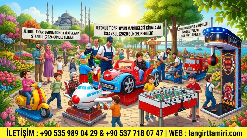 ​​​​​​​Jetonlu Ticari Oyun Makineleri Kiralama Fiyatları İstanbul (2026 Güncel Rehber)