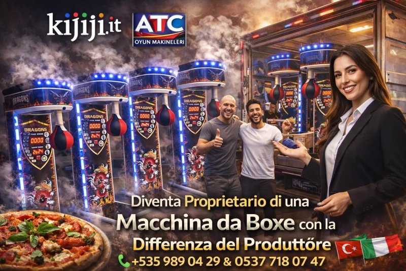 Macchine da boxe a gettoni dal produttore di Istanbul