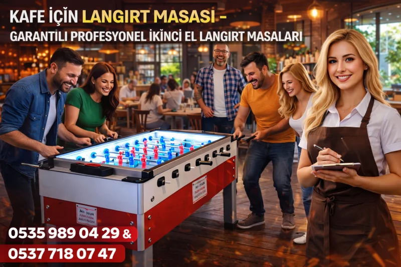 Langırt Masası Modelleri & Fiyatları | Profesyonel ve İkinci El Langırt Masası Satışı