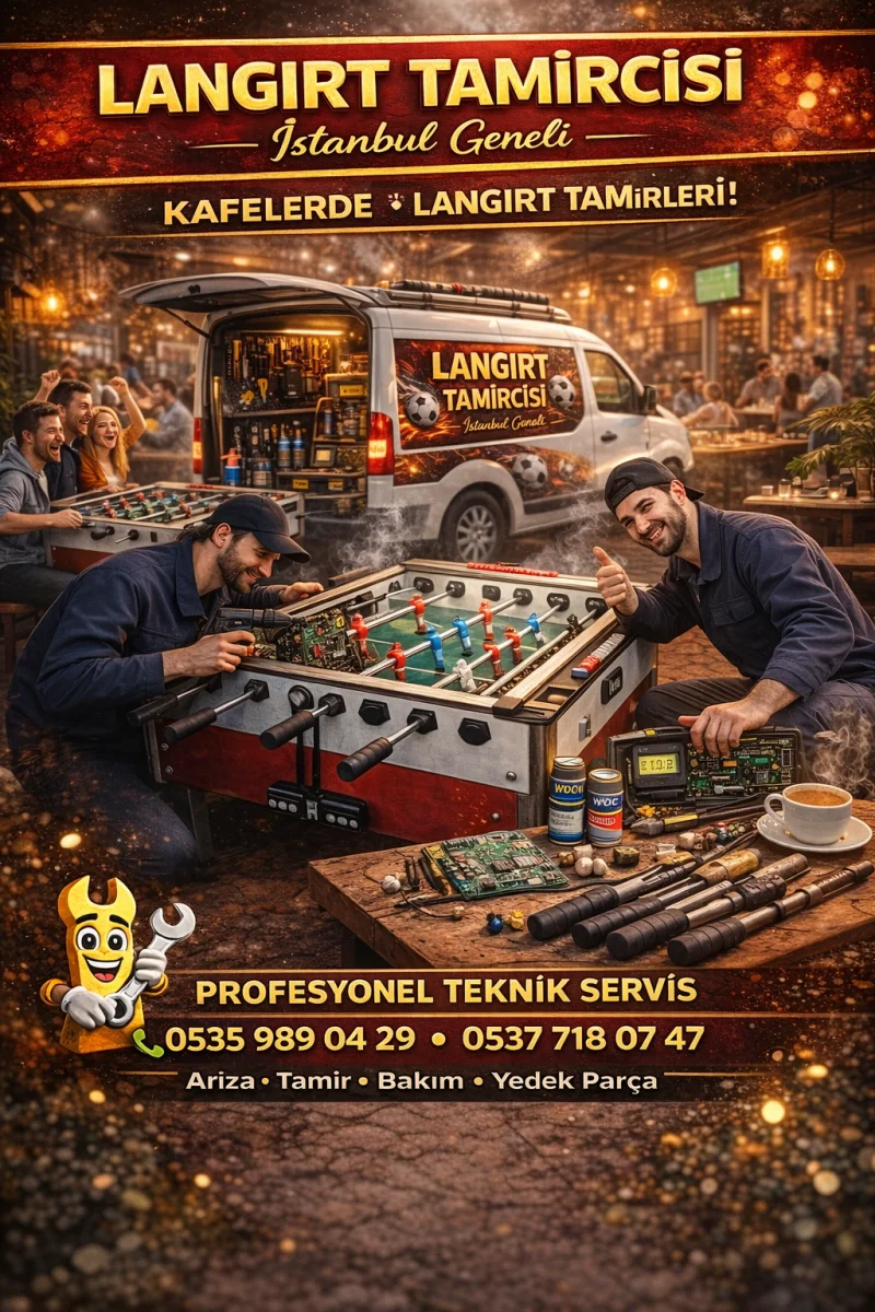 Satılık Langırt Masaları | Teknik Servis Destekli Satış