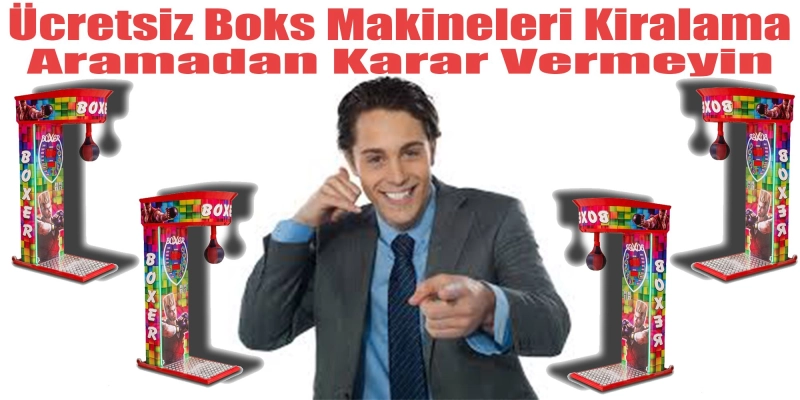 ESENYURT İŞLETMELERİNE BOKS MAKİNESİ ÜCRETSİZ KİRALAMA | CİRO PAYLAŞIMLI