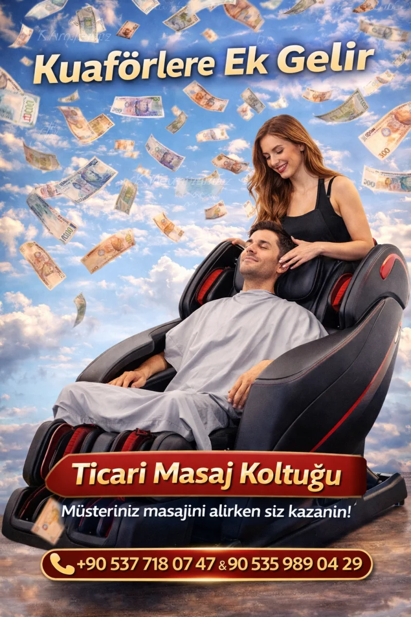 MASAJ KOLTUĞU OLMAYAN KUAFÖR KALMASIN