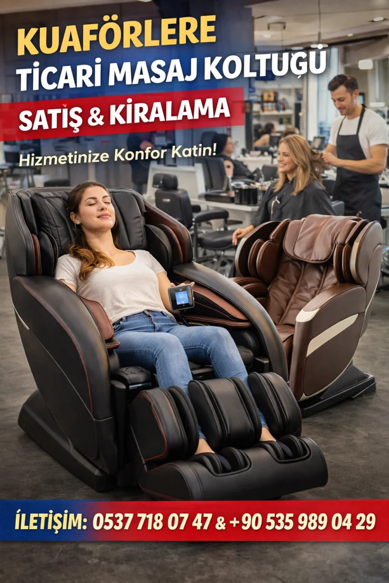 MASAJ KOLTUĞU OLMAYAN KUAFÖR KALMASIN