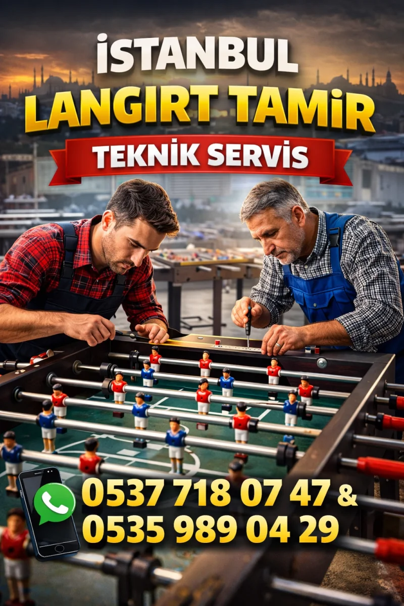 İkinci El Langırt Masası Satılık | Uygun Fiyat + Jetonlu Ticari Modeller | İstanbul