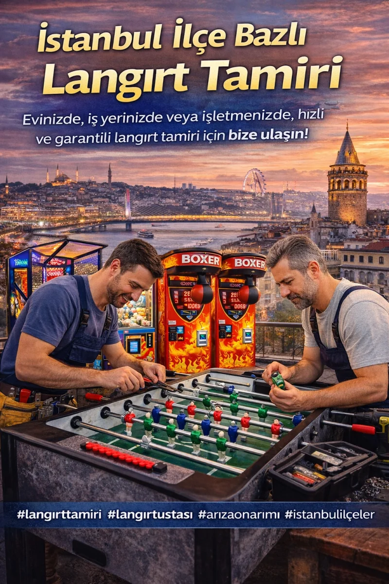 İstanbul Profesyonel Langırt Tamircisi Teknik Servisi 