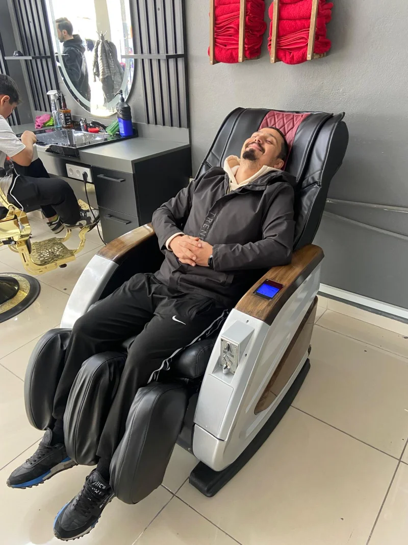 Garantili 2. El Kuaförlere Ticari Masaj Koltuğu İşletmeler İçin Ek Gelir