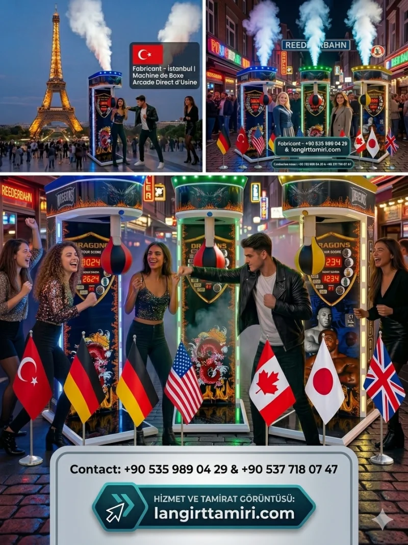 Machine de Boxe Arcade Fabriquée en Turquie | Fabricant et Grossiste de Jeux d’Arcade
