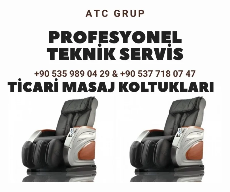İkinci El Ticari Masaj Koltuğu | Jetonlu & Profesyonel Modeller