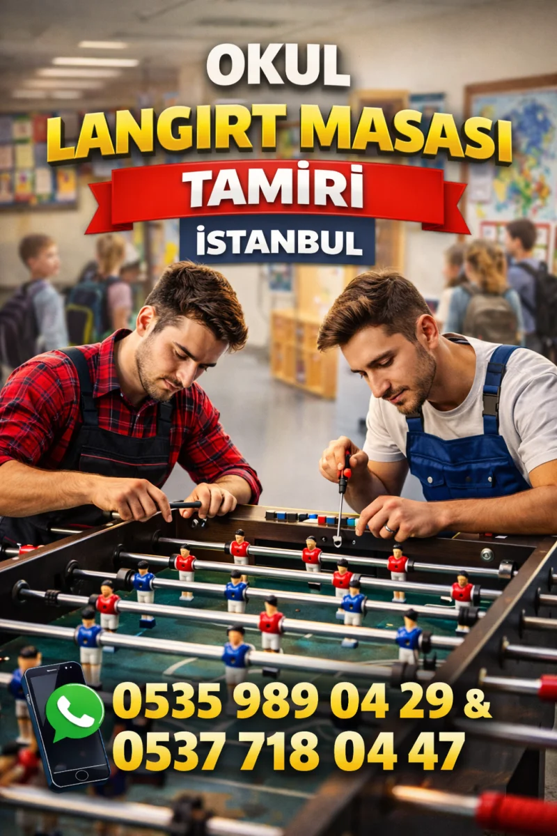 Langırt Kolu Kırıldı - Langırt Masası Çalışmıyor