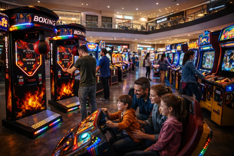 Turnkey Family Entertainment Center Solutions: High-Profit Arcade Machines Shipped from Istanbul to the Middle East