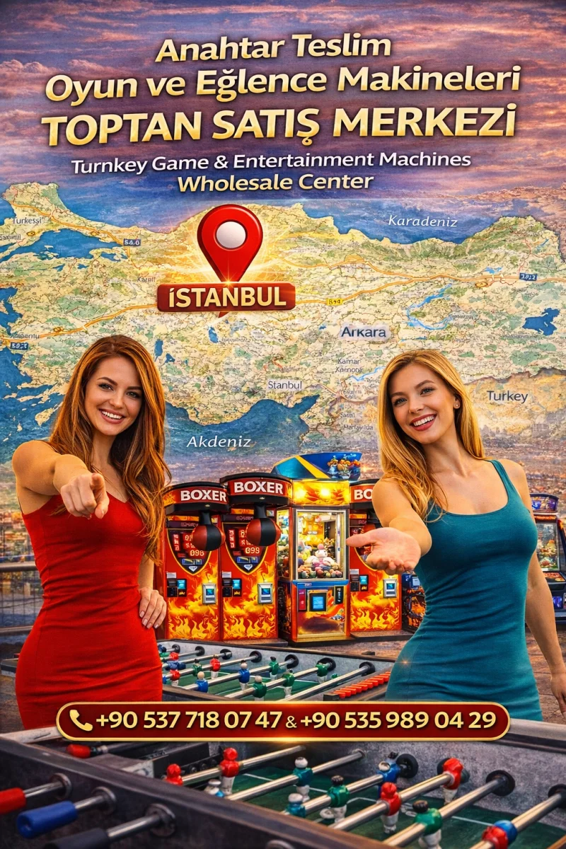  Machines Arcade & Centres de Jeux Clé en Main – Moyen-Orient