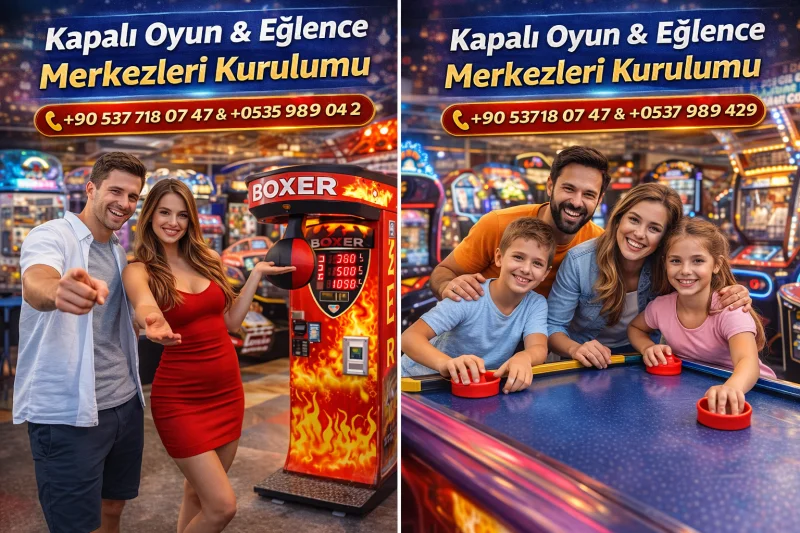 İşletmelere Özel Toptan Oyun Makineleri