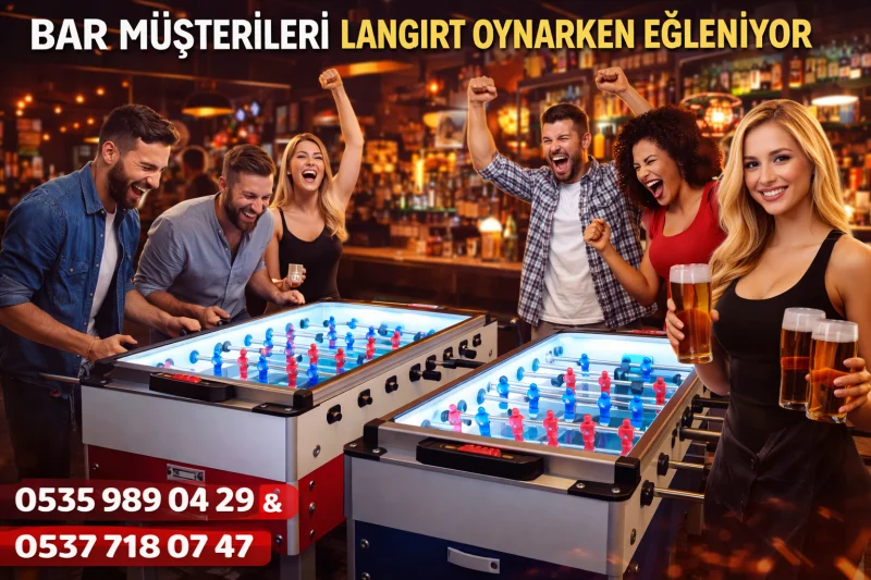 Langırt Masası Modelleri & Fiyatları | Profesyonel ve İkinci El Langırt Masası Satışı