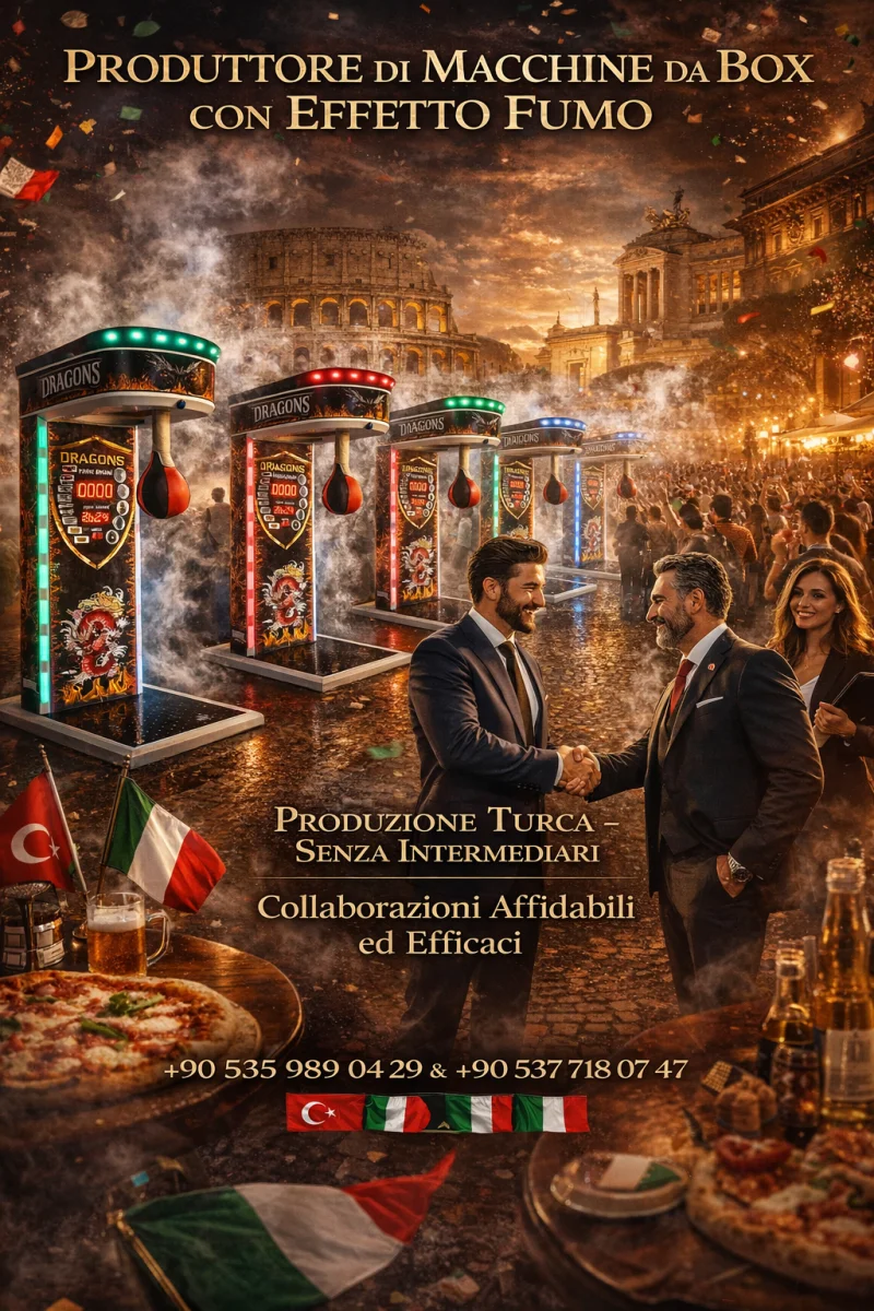 Macchine da boxe redditizie per bar e palestre - Dal produttore di Istanbul